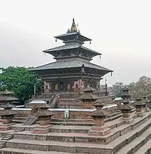 Taleju Bhawani temple is open to public only on the day of Maha Navami