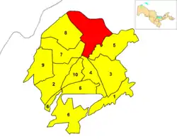 Location of Yunusabad