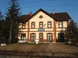 Train station of Taszár