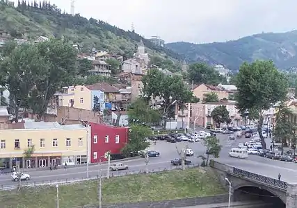 Another view of the Armenian Quarter with Saint Bethlehem Church (above center)