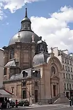 The Church of the Visitation in the Rue Saint-Antoine, now the Temple du Marais