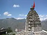 A temple alongside the Bhimakali temple