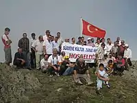 Sürmene Festivali on the top of Madur mountain.