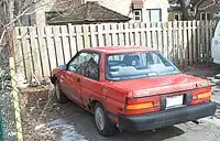 Toyota Tercel 2-door sedan (Canada)