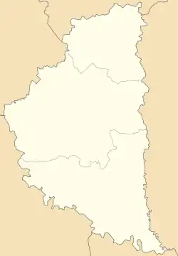 Zbarazh is located in Ternopil Oblast