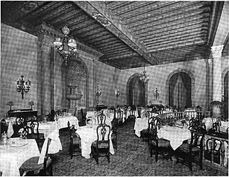 View of the terrace in The Cafe Rouge