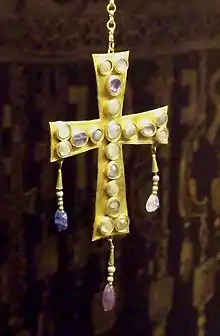 Votive cross.