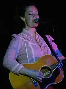 Tessa Rain performing at The Ruby Lounge, Wellington (2010)