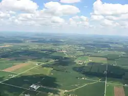 Countryside in southeastern Jackson Township