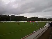 ESHOLT END OF GROUND VERSUS COLNE FC