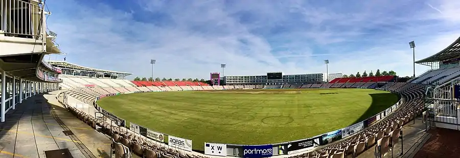 Panorama of the Rose Bowl, the venue for the final match