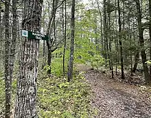 The Narrows Trail & Sign