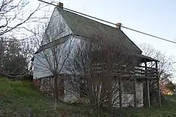 The Saddlery, built 1814 and part of the Clifford-New Glasgow Historic District