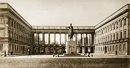 In front of the Saxon Palace, Summer 1920