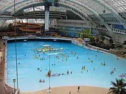 World Waterpark in Edmonton, Alberta, North America's largest indoor water park