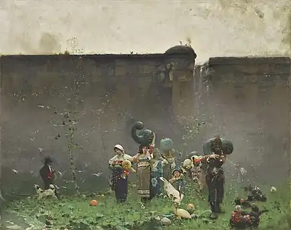 The Harvest of Pumpkins, 1873