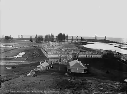 The ruins of New Gaol, 1847, built on Lugard's plans, 1839.Photo: Kerry and Co, Sydney, c. 1890Powerhouse Museum