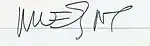 Signature of Jean Giraud