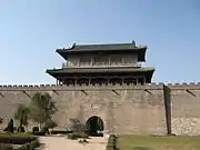 Changle Gate of Zhengding city wall