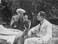 Wallace Reid and Harrison Ford in the film.