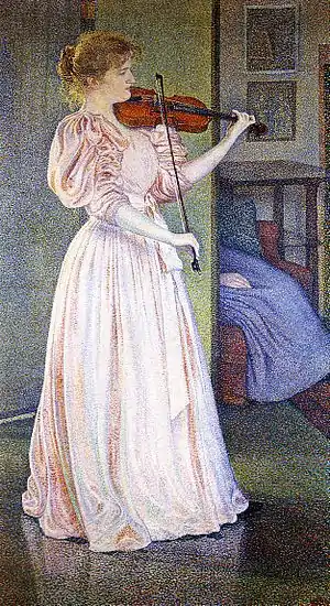 Théo van Rysselberghe, 1894, Portrait of Irma Sèthe