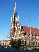 Third Presbyterian Church, Pittsburgh (1897-1903). Nickname: "Mrs. Thaw's Chocolate Church."