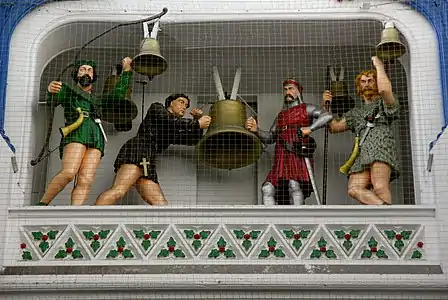 Thornton's Ivanhoe clock figures