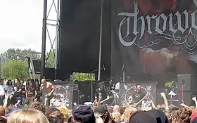 Throwdown performing at Ozzfest 2004