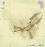 Map showing the migration of other clans to the Tibesti from Kufra, Cyrenaica and Jalu