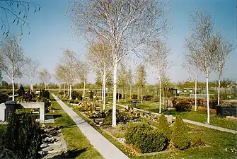 Pet cemetery in Berlin, Germany