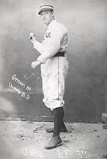 Tip O'Neill won the first batting Triple Crown in franchise history in 1887.