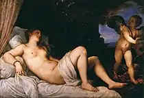 Danae by Titian, c. 1545