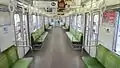 Interior view of a Tojo Line 11030 series set in February 2012