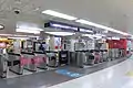 Marunouchi Line ticket gate in 2022