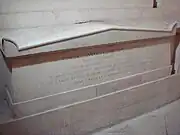 Tomb of Louis Antoine de Bougainville, at the Panthéon in Paris