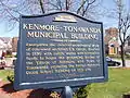 Tonawanda Municipal Building Historical Marker, Kenmore, NY, April 2013