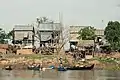 Stilt houses on Tonlé Sap Lake, Cambodia