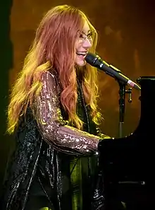 Tori Amos in concert at the Theatre at Ace Hotel in Los Angeles, 2017