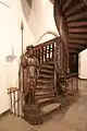 Winding staircase