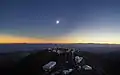 Totality over La Silla Observatory, Chile