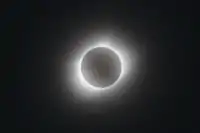 Totality as seen from Columbia, Missouri