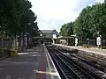 Southbound platform looking south