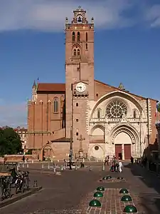 The west front and bell tower