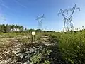 Panel (CNC), pylons and high-voltage transmission lines Hydro-Québec