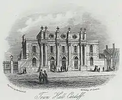 The former 1853 Cardiff Town Hall