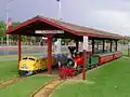 Visitors can ride on the trains dedicated to America's Park Train Ride Museum, also part of the Toy Train Depot