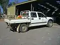 Toyota Hilux 3.0 iTD 4WD at Kalbarri National Park ranger station, October 2005.