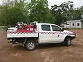 Light patrol (fast attack) Toyota Hilux 3.0 D4D SR at Dwellingup depot in October 2014.