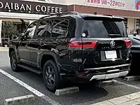 2021 Land Cruiser GR Sport (rear view)