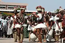 Image 22Traditional male dancers from Northern Nigeria (from Culture of Africa)